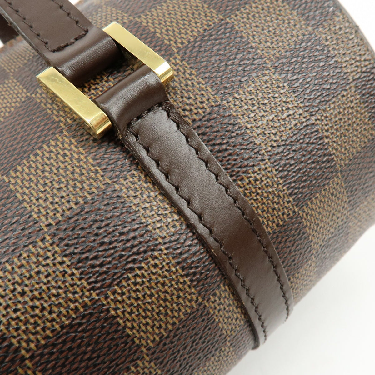 Louis Vuitton Papillon Damier, Brown, Canvas, Handbag