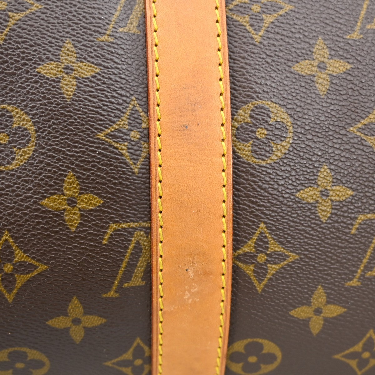 Louis Vuitton Keepall Monogram Canvas, Brown, Canvas, Travel Bag