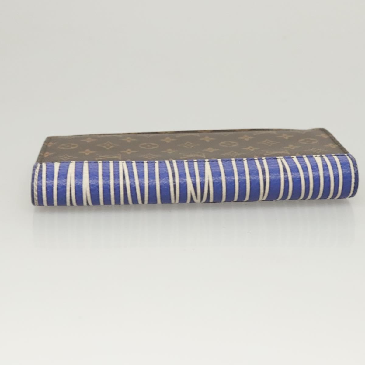 Louis Vuitton Porte Feuille Brother Patchwork, Blue, Canvas, Wallet