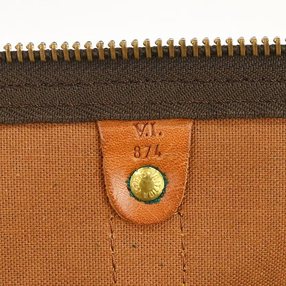 Louis Vuitton Keepall Monogram Canvas, Brown, Canvas, Travel Bag