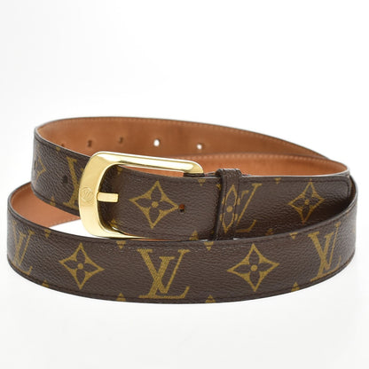 Louis Vuitton Ellipse Belt Monogram Canvas, Brown, Canvas, Belt