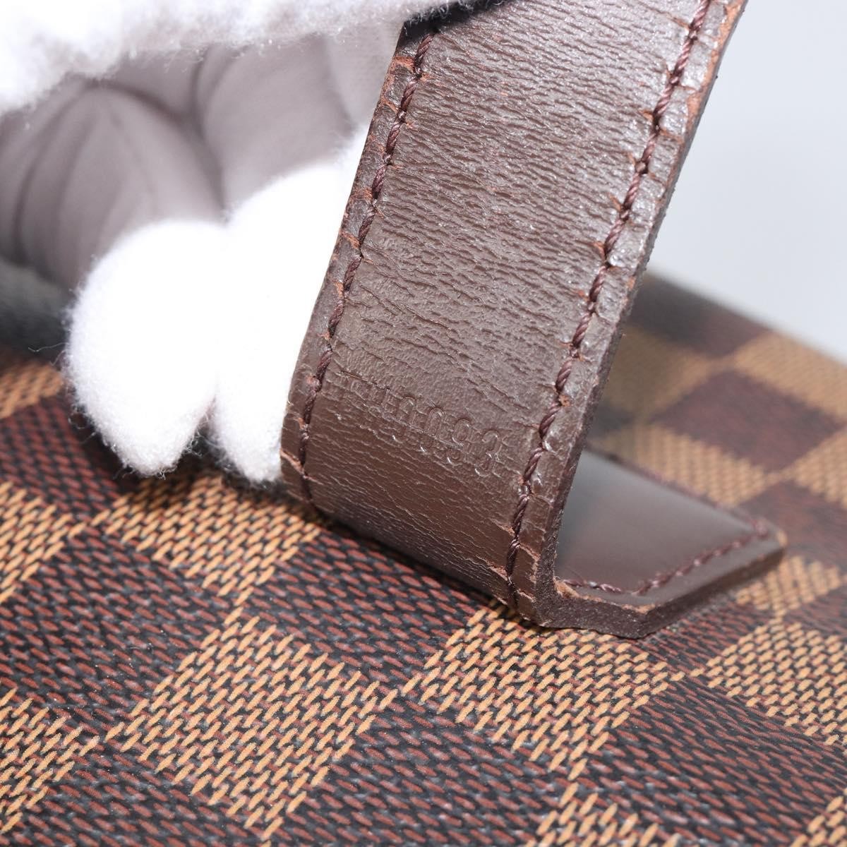 Louis Vuitton Broadway Damier Ebene, Brown, Canvas, Shoulder Bag