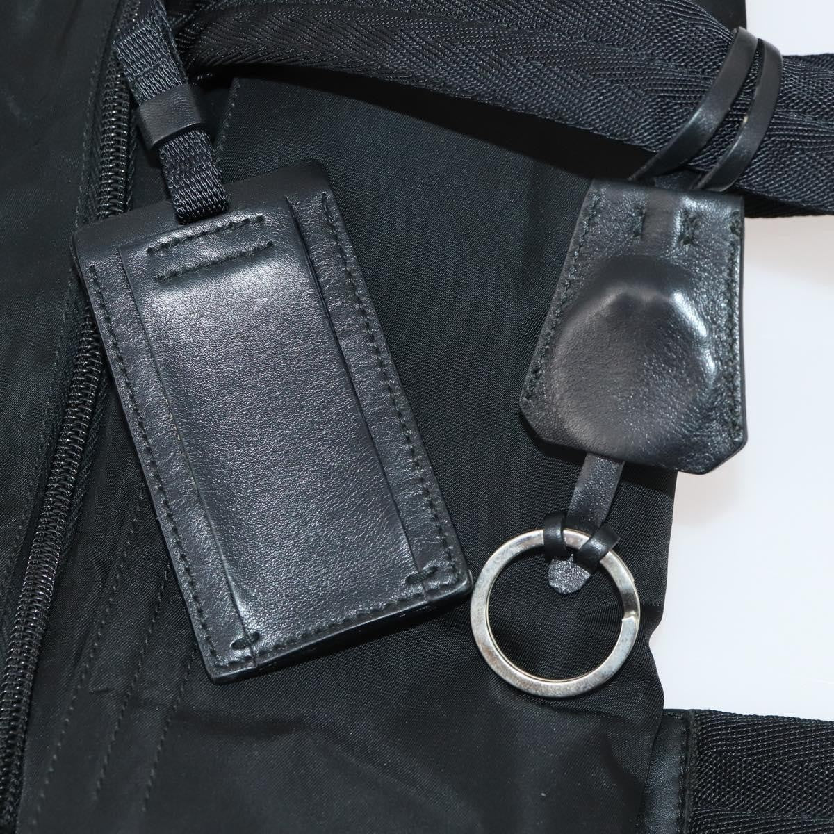 Prada Garment Carrier Tessuto, Black, Nylon, Handbag
