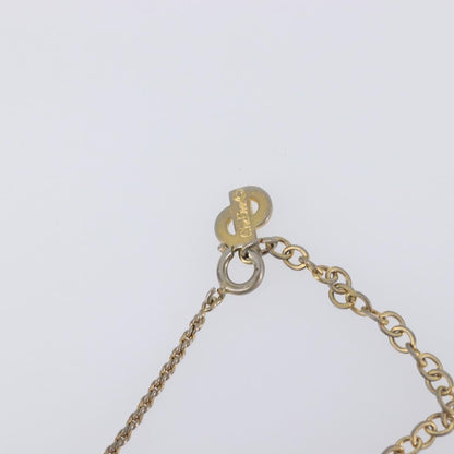 Christian Dior Vintage CD Pendant Metal, Gold, Metal, Necklace