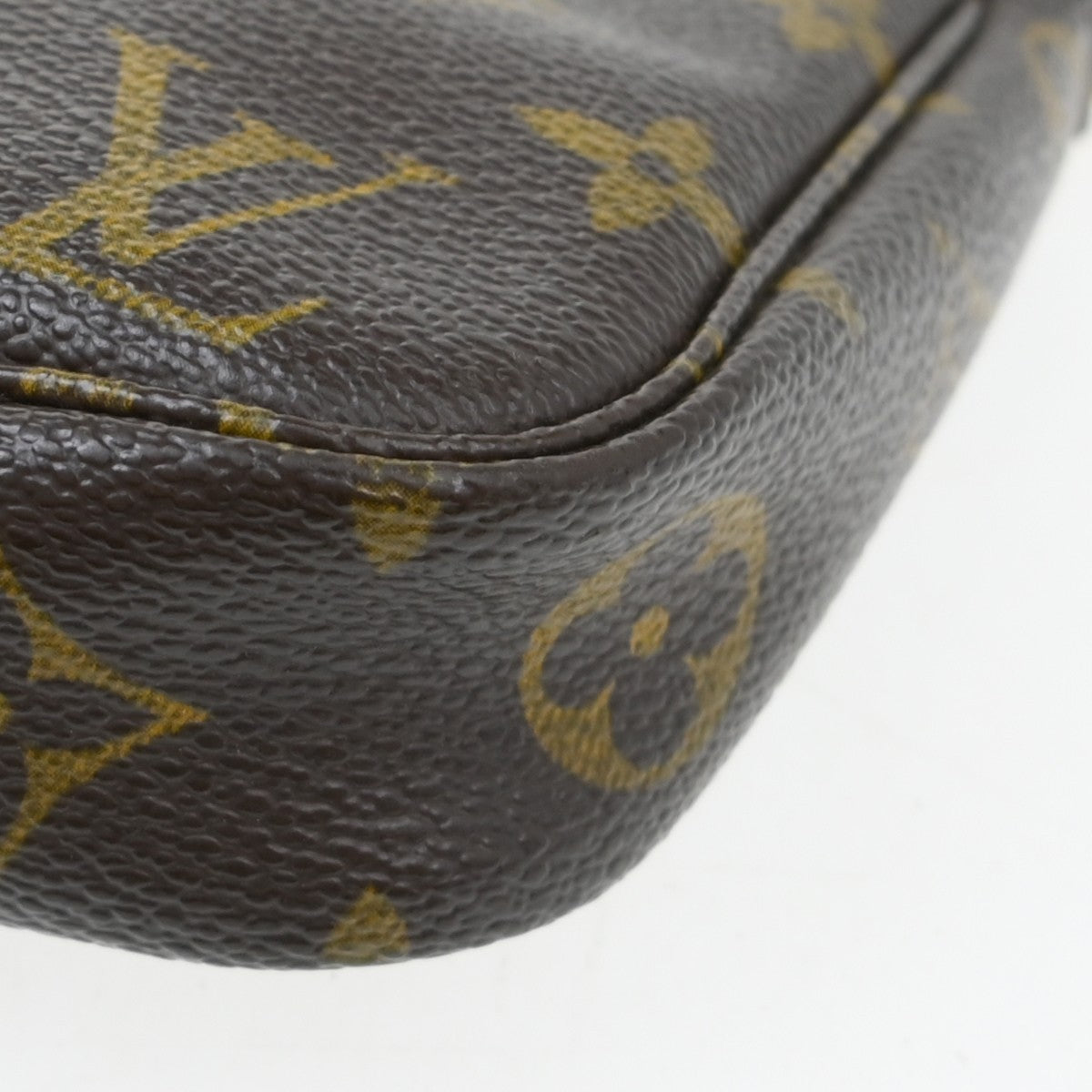 Louis Vuitton Pochette Accessoires Monogram Canvas, Brown, Canvas, Clutch