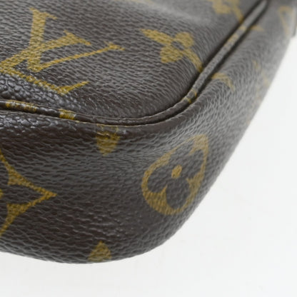 Louis Vuitton Pochette Accessoires Monogram Canvas, Brown, Canvas, Clutch