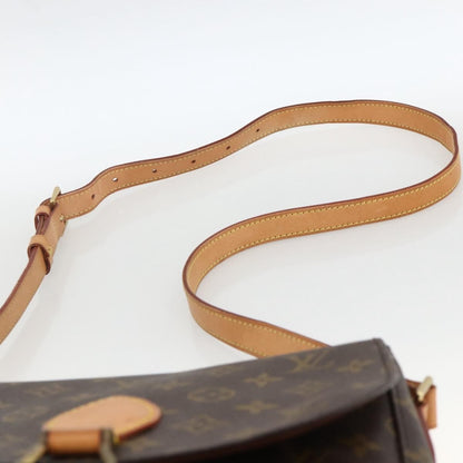 Louis Vuitton Saint Cloud Monogram Canvas, Brown, Canvas, Handbag