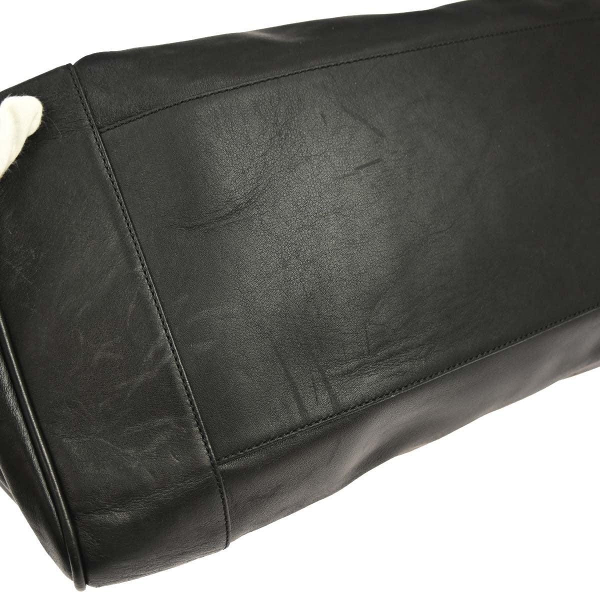 Loewe Amazona Leather, Black, Leather, Travel Bag