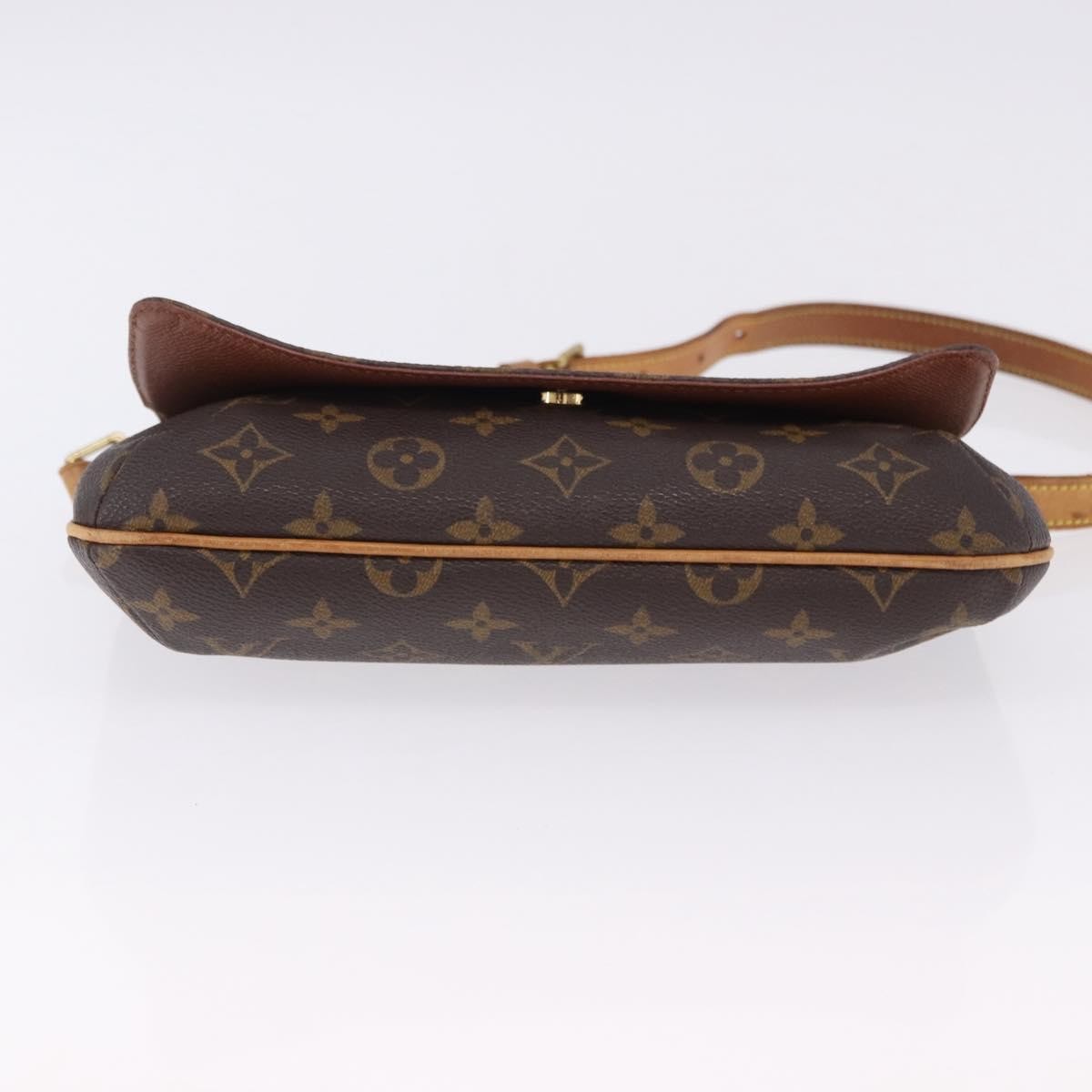 Louis Vuitton Musette Tango Monogram Canvas, Brown, Canvas, Shoulder Bag