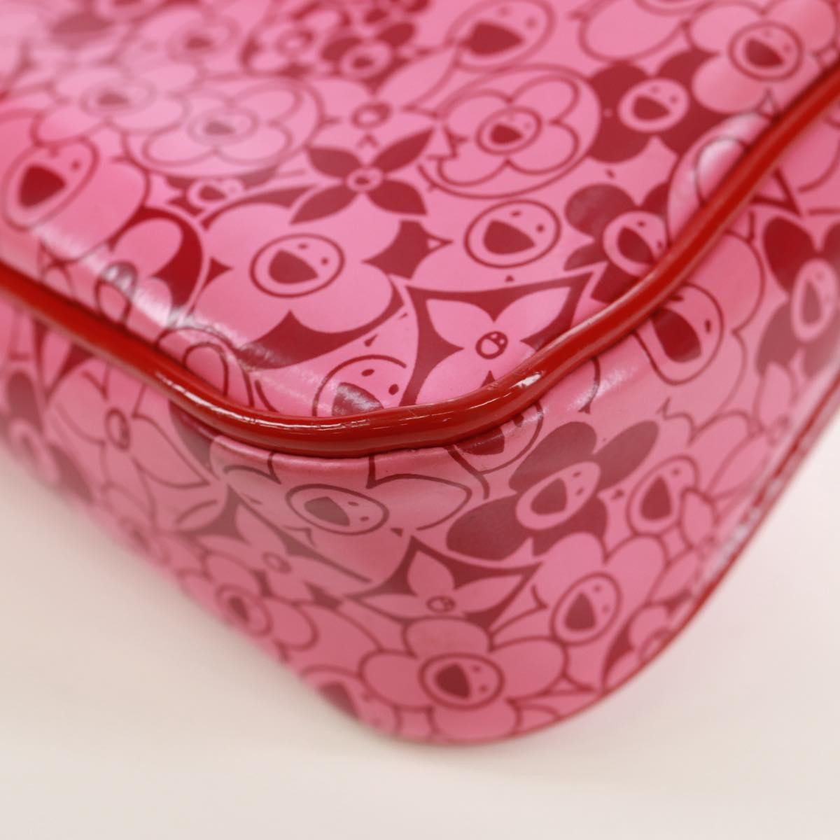 Louis Vuitton Pochette Accessoires Cosmic Blossom, Pink, PVC, Clutch