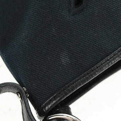 Saint Laurent Vintage Canvas, Black, Canvas, Handbag