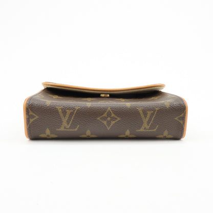 Louis Vuitton Florentine Waist Monogram Canvas, Brown, Canvas, Handbag