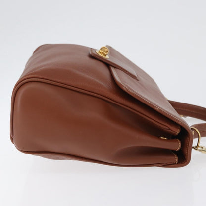 Gucci Vintage Leather, Brown, Leather, Handbag