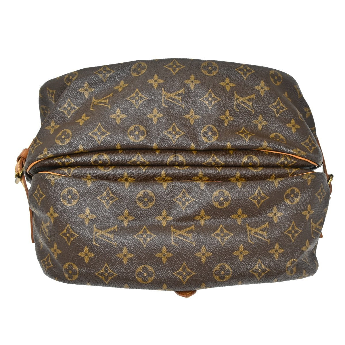 Louis Vuitton Saumur Monogram Canvas, Brown, Canvas, Shoulder Bag