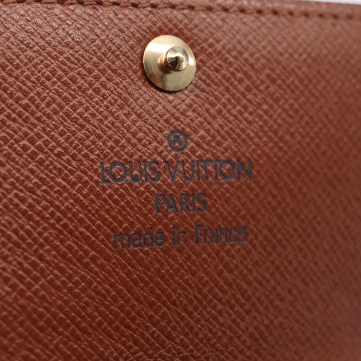 Louis Vuitton Key Case Monogram Canvas, Brown, Canvas, Wallet