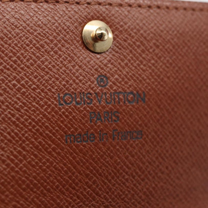 Louis Vuitton Key Case Monogram Canvas, Brown, Canvas, Wallet