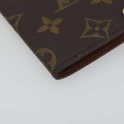 Louis Vuitton Porte Cartes Pression Card Case Monogram Canvas, Brown, Canvas, Card Holder