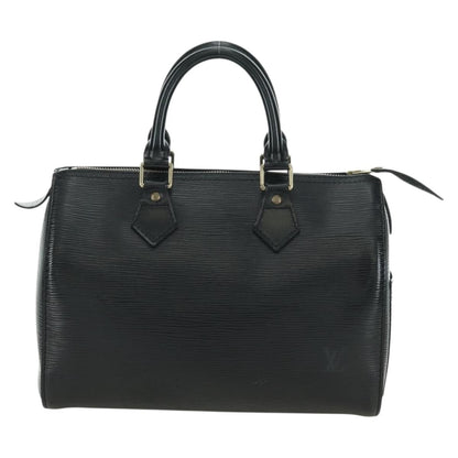 Louis Vuitton Speedy Epi Leather, Black, Leather, Handbag