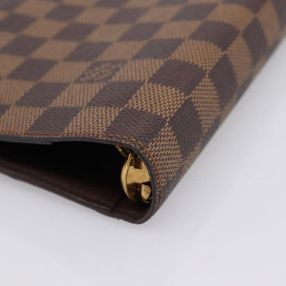 Louis Vuitton Agenda Cover Damier Canvas, Brown, Canvas, Wallet
