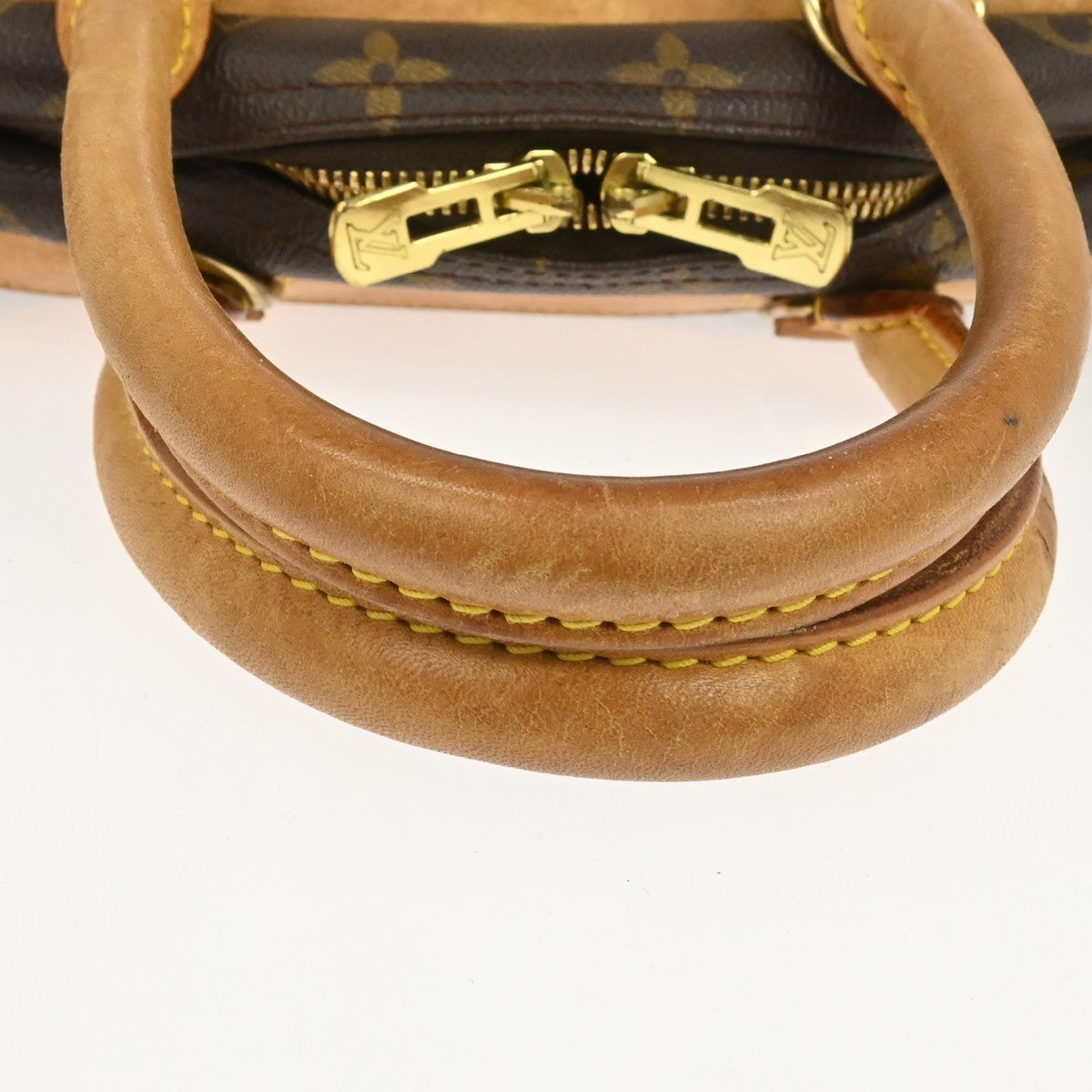 Louis Vuitton Deauville Monogram, Brown, Canvas, Handbag
