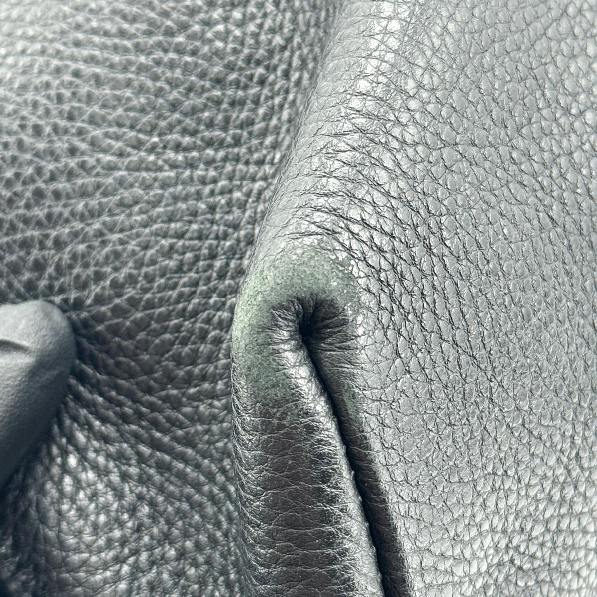 Prada Vitello Daino Leather, Black, Leather, Shoulder Bag