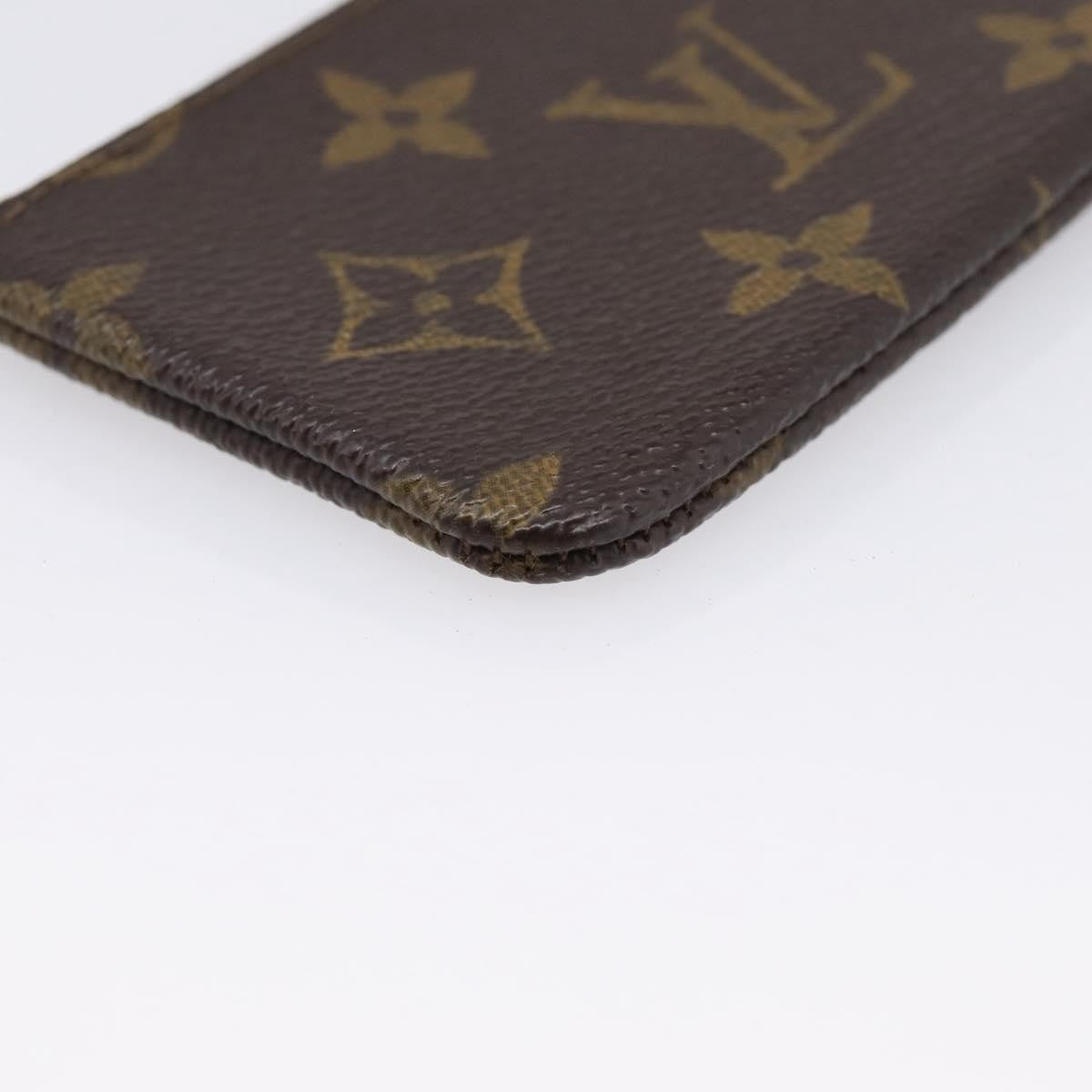 Louis Vuitton Pochette Clés Monogram Canvas, Brown, Canvas, Wallet