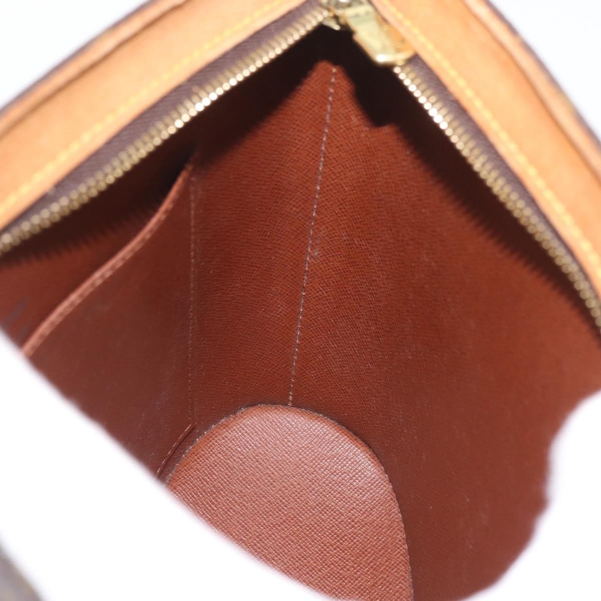 Louis Vuitton Drouot Monogram Canvas, Brown, Canvas, Shoulder Bag