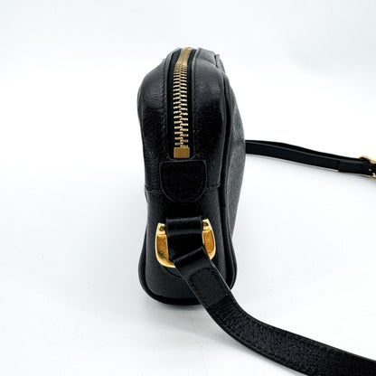 Gucci Ophidia Suede, Black, Leather, Briefcase