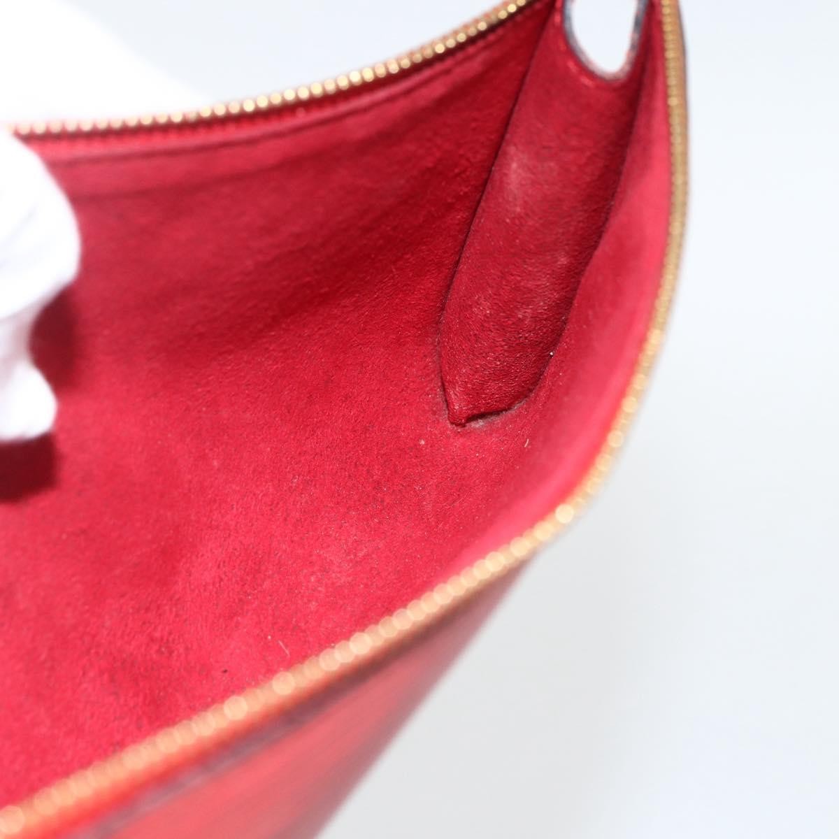 Louis Vuitton Pochette Accessoires Epi Leather, Red, Leather, Clutch