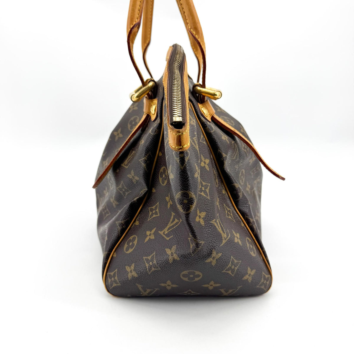 Louis Vuitton Tivoli Monogram Canvas, Brown, Canvas, Handbag