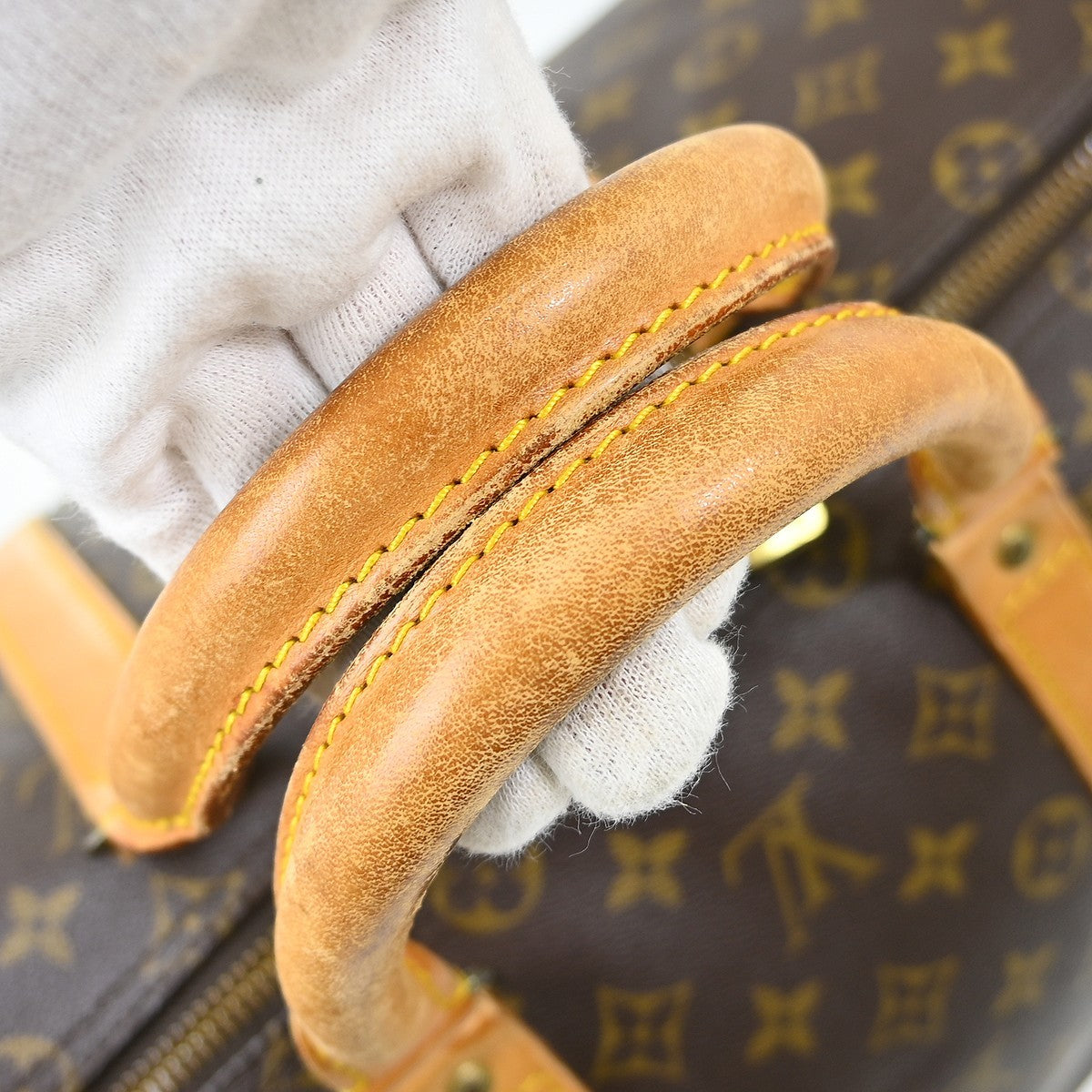 Louis Vuitton Keepall Monogram Canvas, Brown, Canvas, Travel Bag