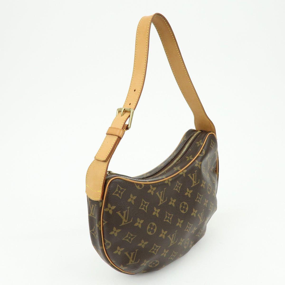Louis Vuitton Croissant Monogram Canvas, Brown, Canvas, Handbag