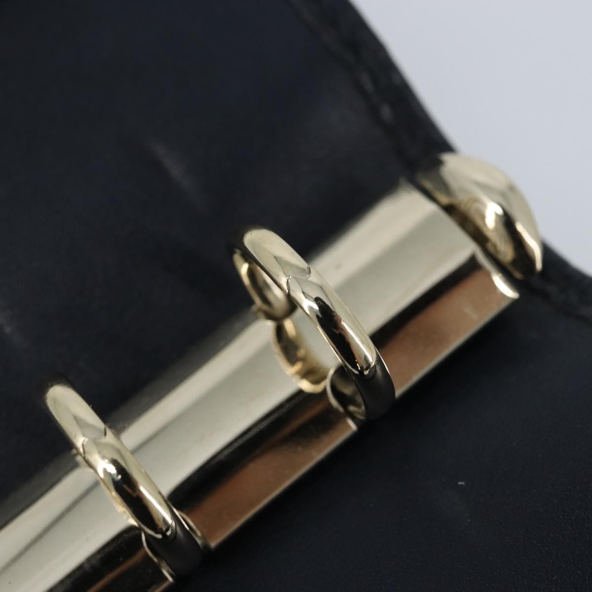 Gucci Ring Agenda Cover Guccissima Leather, Navy, Leather, Briefcase