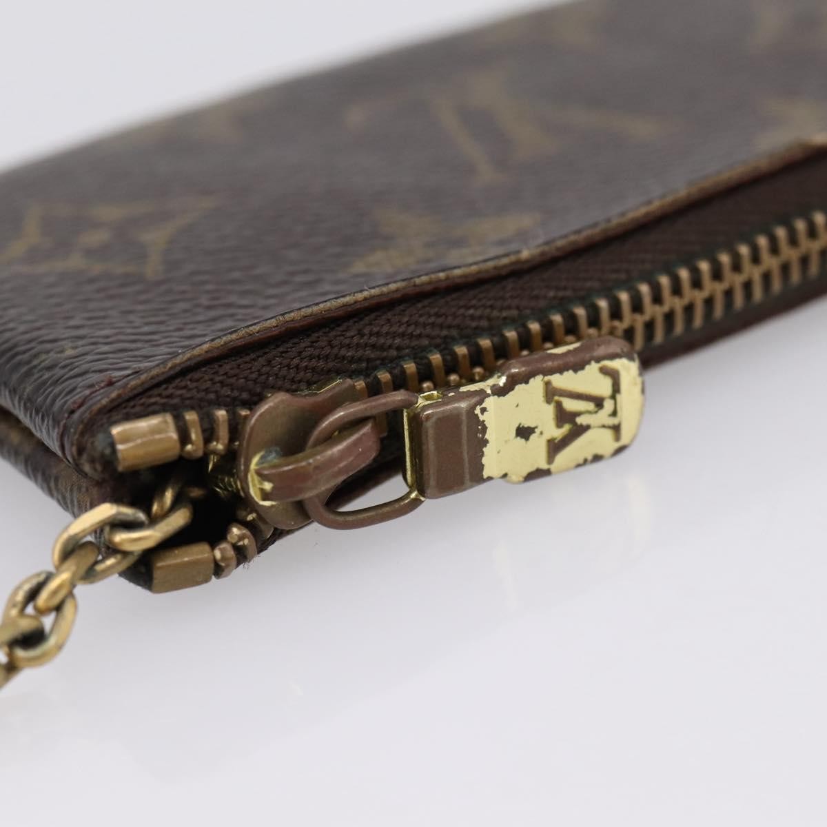 Louis Vuitton Pochette clés NM Canvas, Brown, Canvas, Wallet