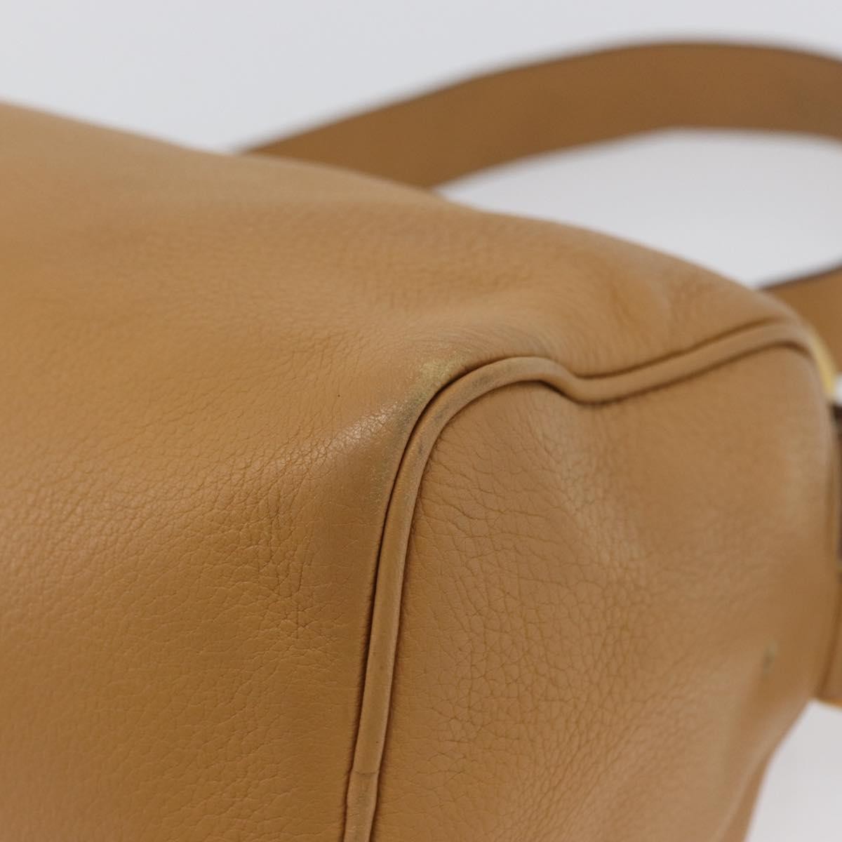 Prada Vintage Leather, Brown, Leather, Shoulder Bag