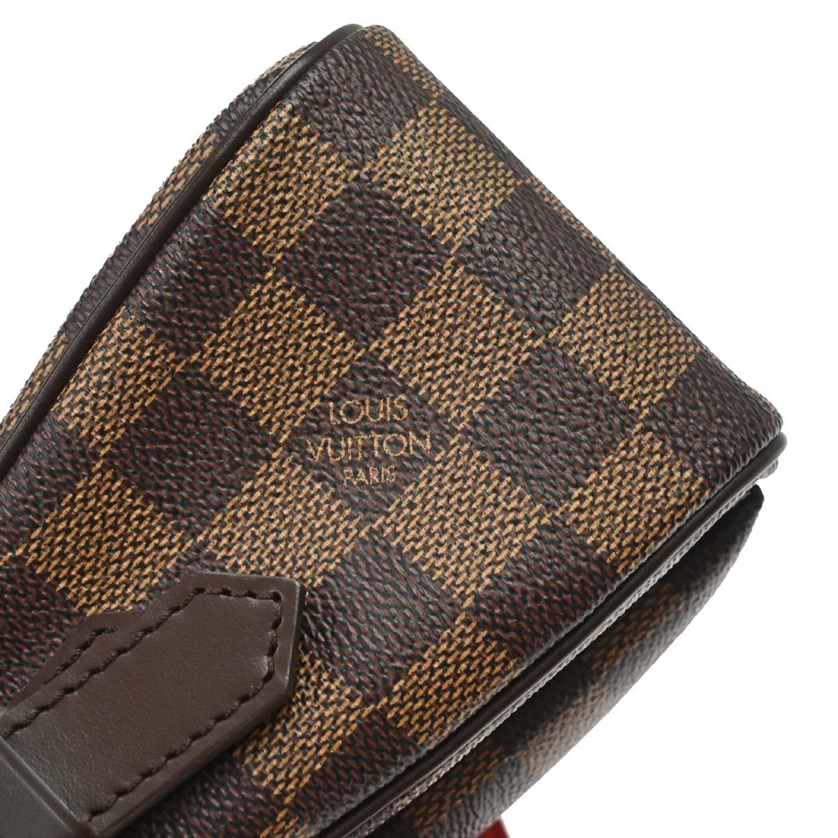 Louis Vuitton Ravello Damier Ebene, Brown, Canvas, Shoulder Bag