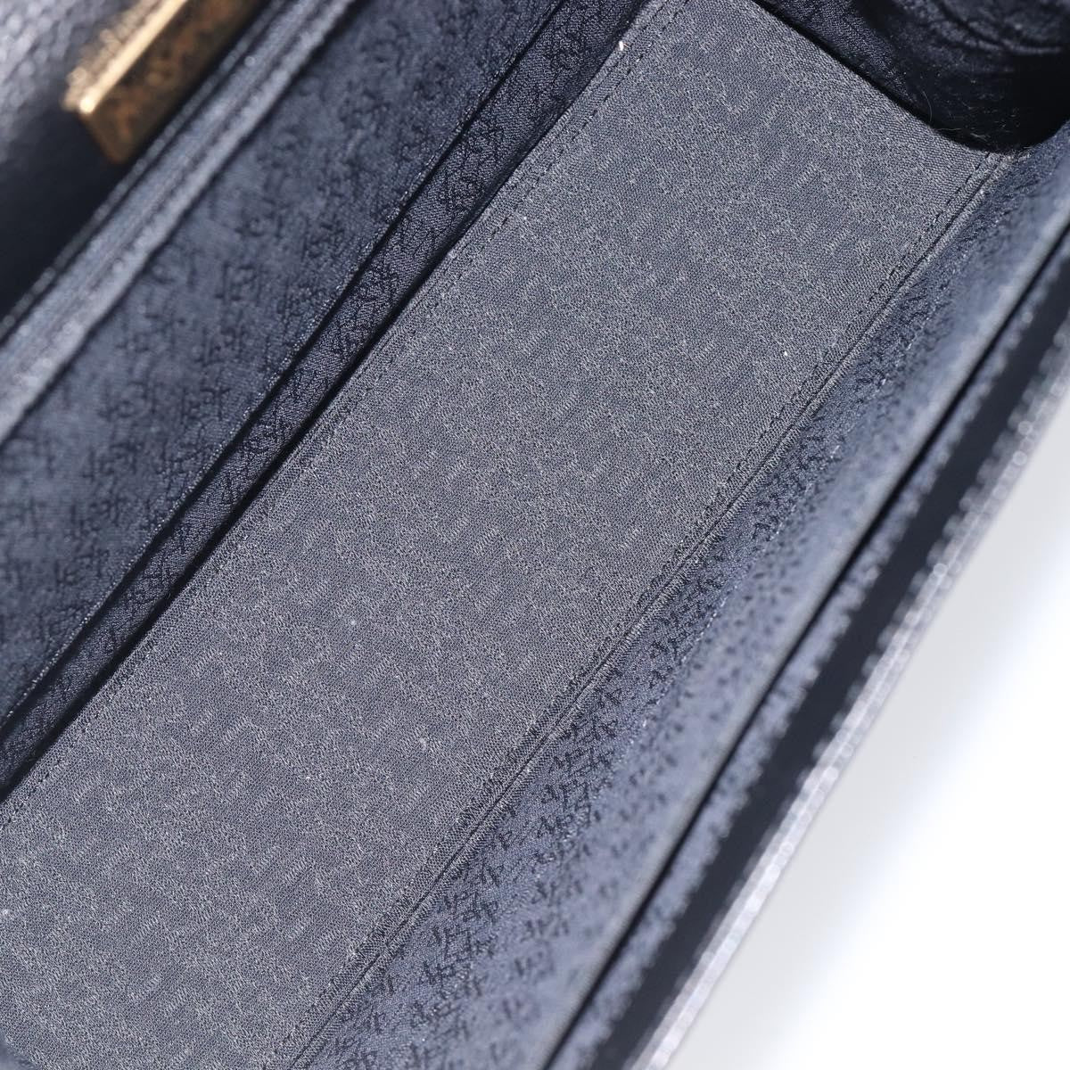 Saint Laurent Vintage Flap Top Handle Bag Caviar Leather, Black, Leather, Handbag