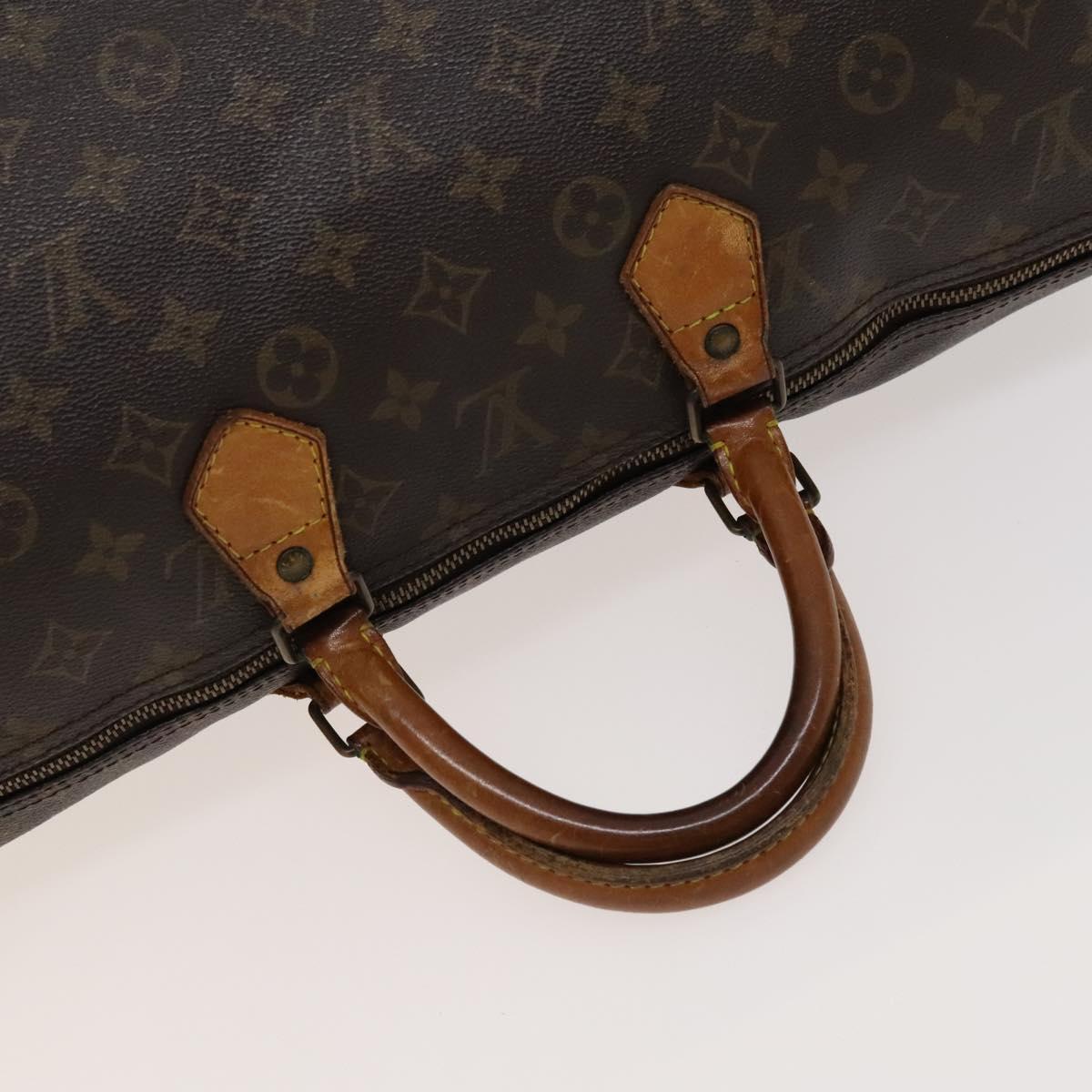 Louis Vuitton Speedy Bandouliere Bag Monogram Canvas, BROWN, CANVAS, Handbag