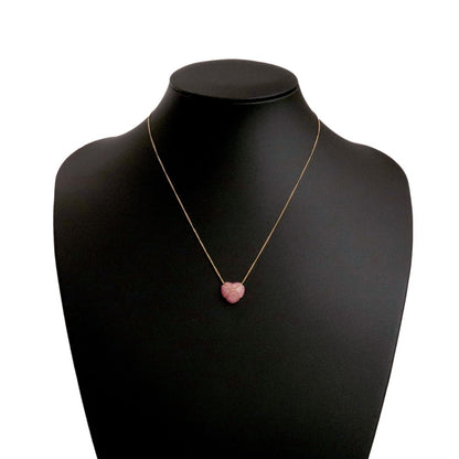 Tiffany & Co. Cross My Heart Pendant 18K Yellow Gold with Amethyst, Gold, Yellow Gold, Necklace