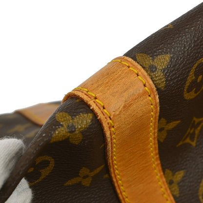 Louis Vuitton Keepall Bandoulière Monogram, Brown, Canvas, Travel Bag