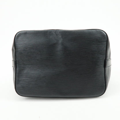 Louis Vuitton Noe Epi Leather, Black, Leather, Shoulder Bag