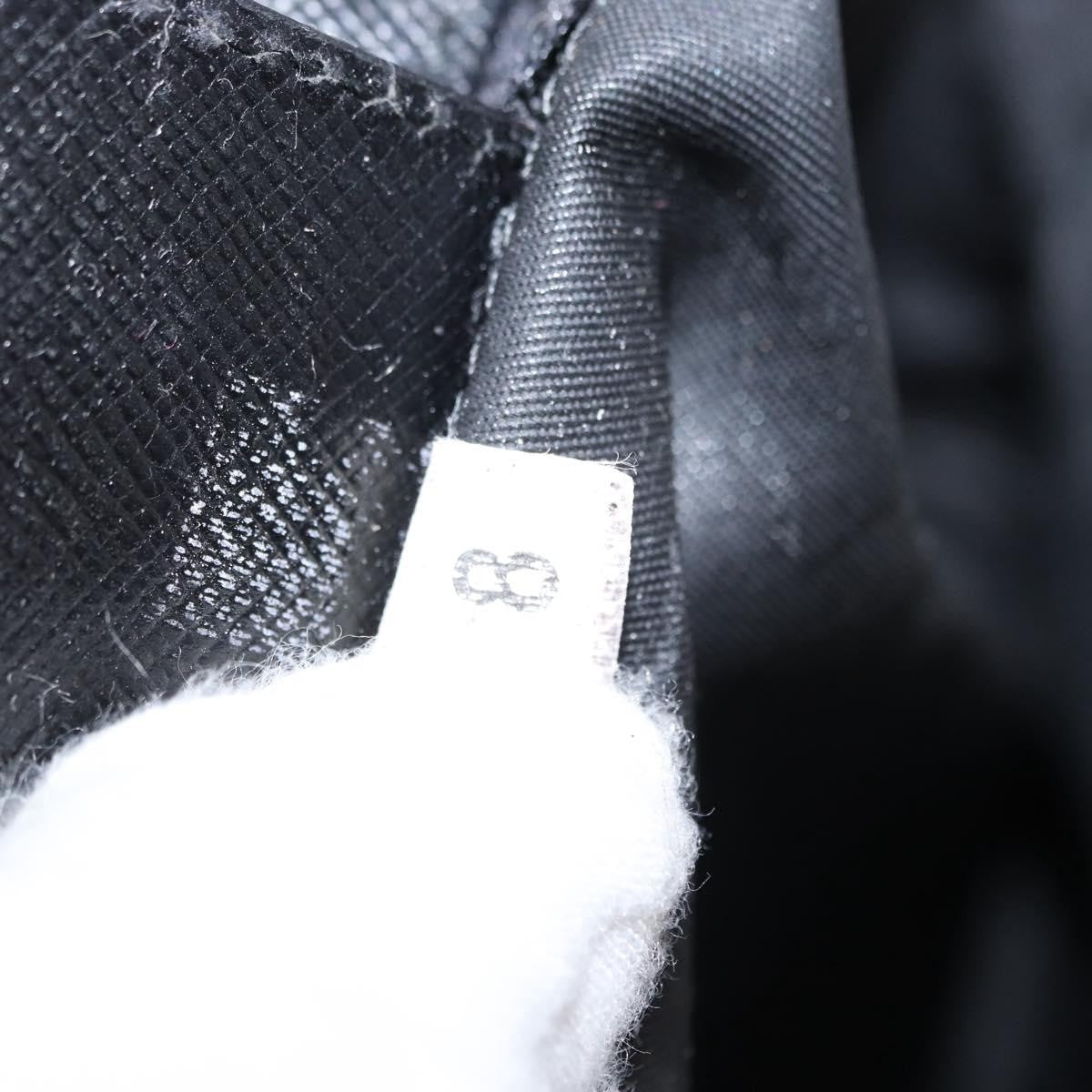 Prada Logo Pouch Nylon, Black, Nylon, Clutch