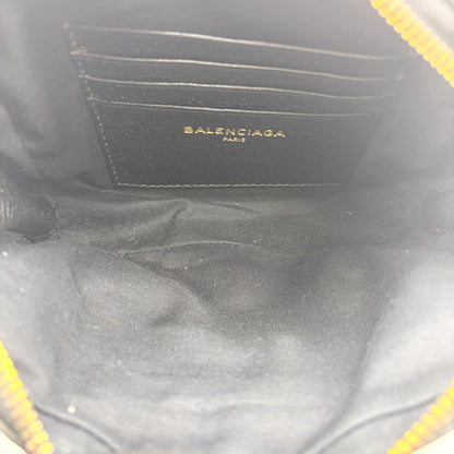 Balenciaga Classic Studs Chain Reporter Leather, Black, Leather, Crossbody Bag
