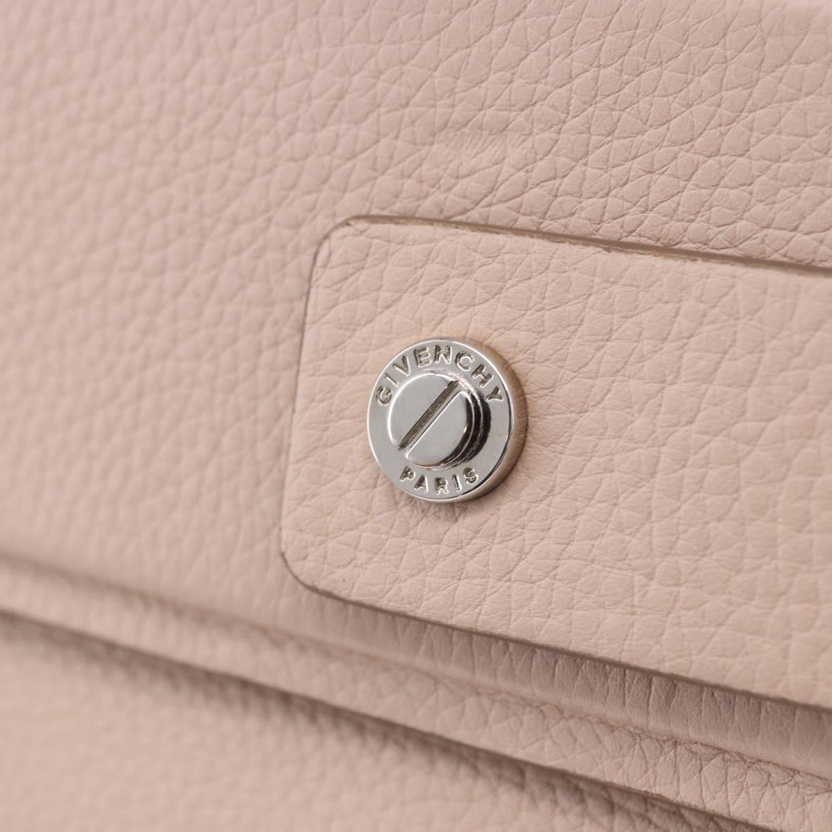 Givenchy Horizon Satchel Leather, Pink, Leather, Handbag