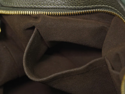 Louis Vuitton Stellar Mahina Leather, Khaki, Leather, Handbag