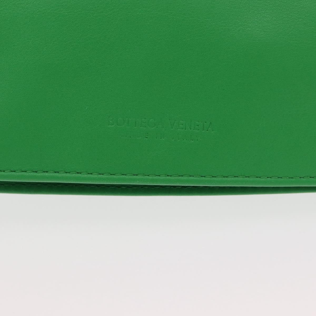Bottega Veneta BV Twist Leather, Green, Leather, Handbag
