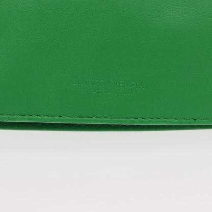 Bottega Veneta BV Twist Leather, Green, Leather, Handbag