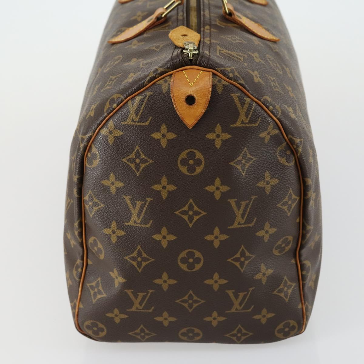 Louis Vuitton Speedy Bandouliere Bag Monogram Canvas, BROWN, CANVAS, Handbag