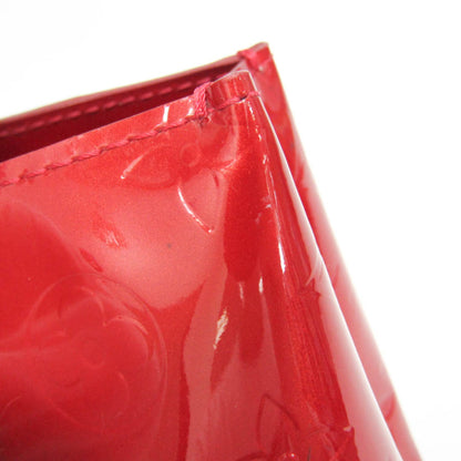 Louis Vuitton Reade Monogram Vernis, Red, Patent Leather, Handbag