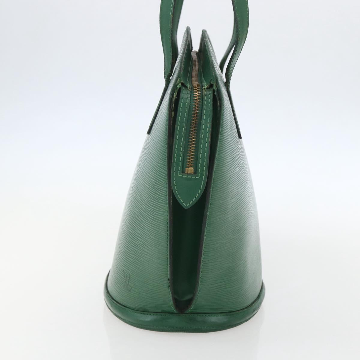 Louis Vuitton Saint Jacques Handbag Epi Leather, GREEN, LEATHER, Shoulder bag